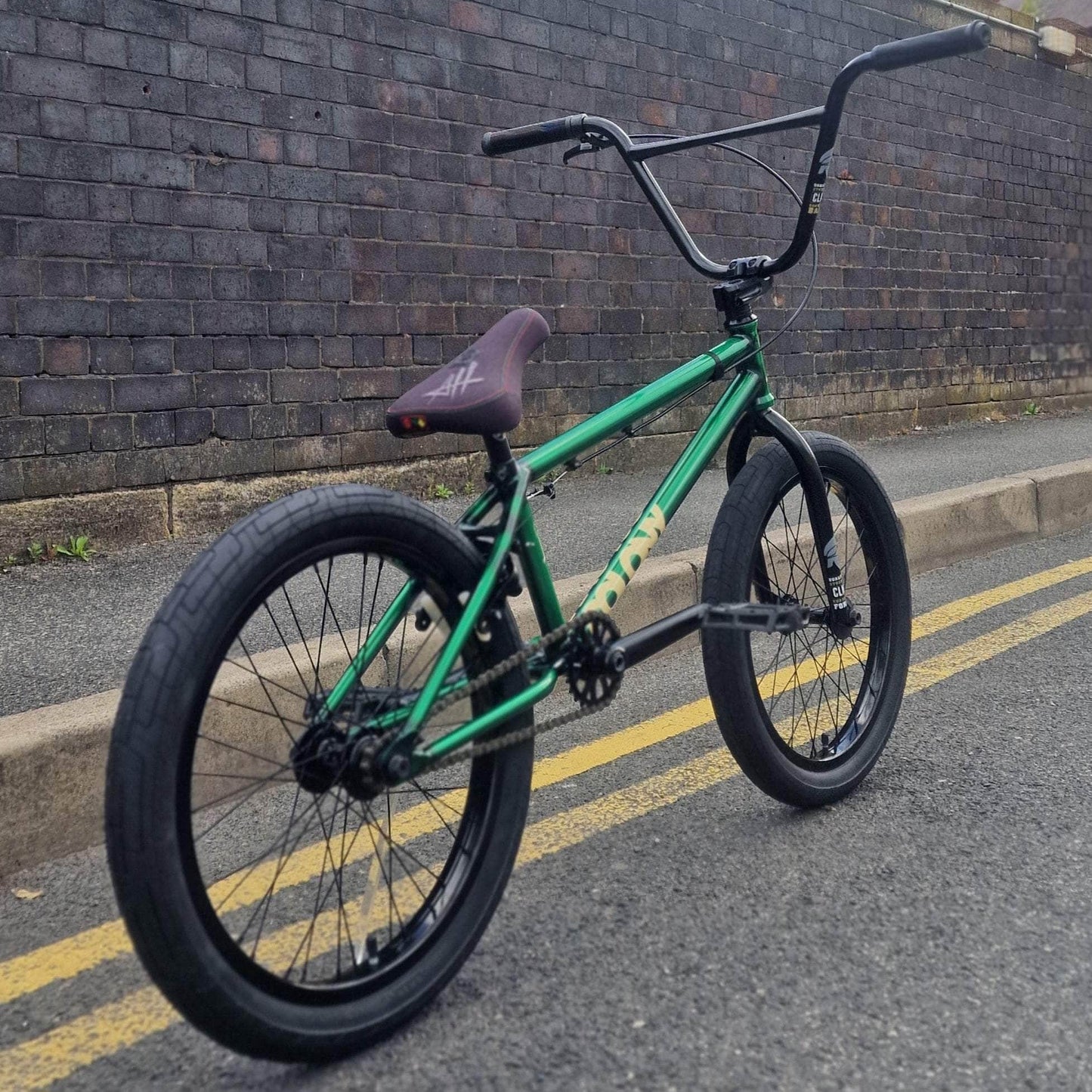 Colony BMX Bikes Clear Moss Green / 21 Colony Cadet Elite 21" TT Bike Clear Moss Green