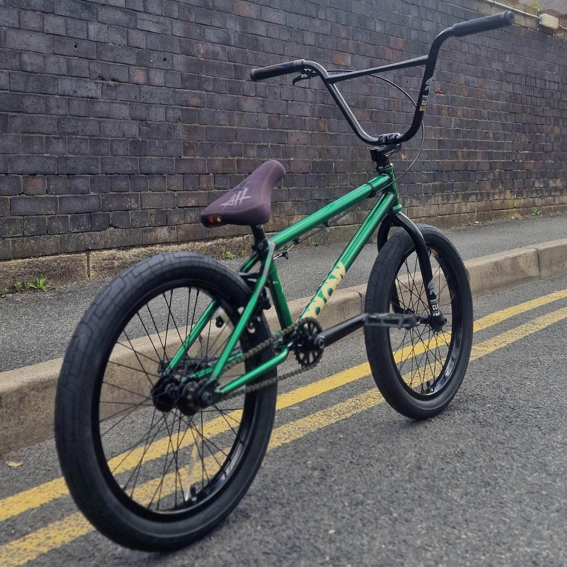 Colony BMX Bikes Clear Moss Green / 21 Colony Cadet Elite 21" TT Bike Clear Moss Green