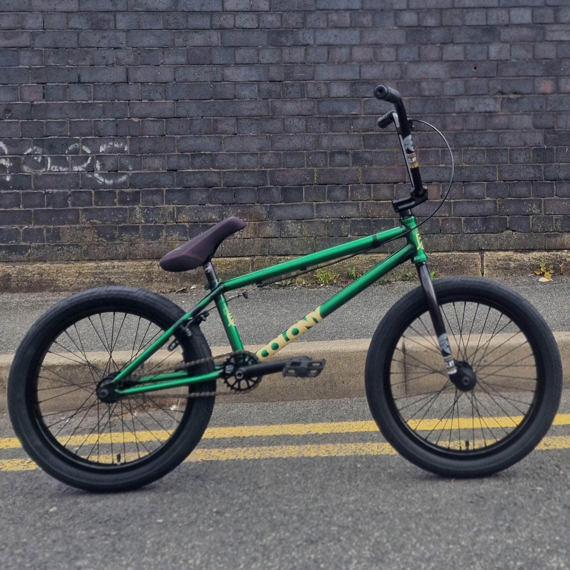 Colony BMX Bikes Clear Moss Green / 21 Colony Cadet Elite 21" TT Bike Clear Moss Green