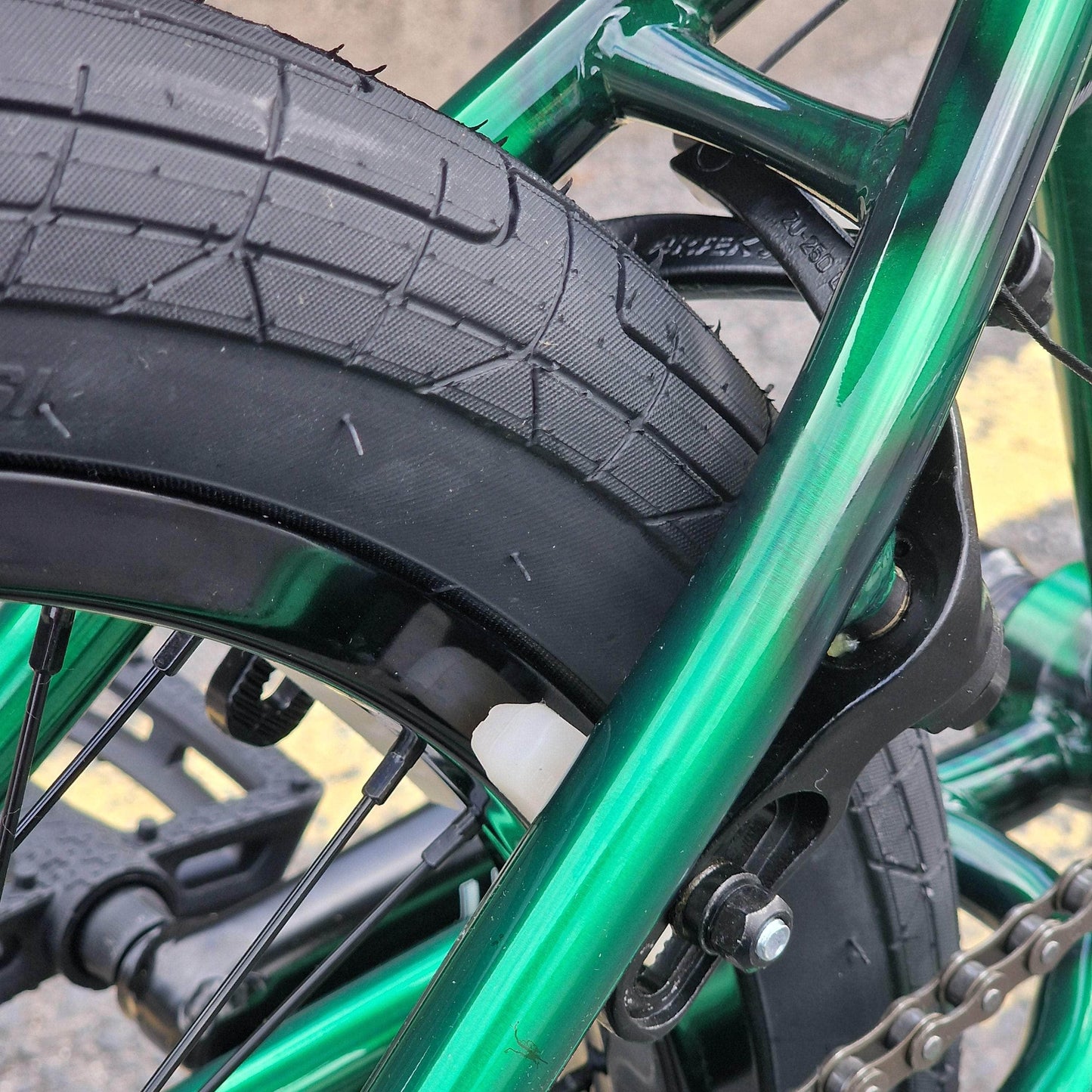 Colony BMX Bikes Clear Moss Green / 21 Colony Cadet Elite 21" TT Bike Clear Moss Green