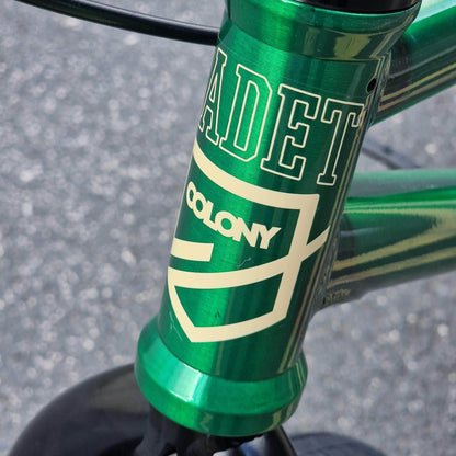 Colony BMX Bikes Clear Moss Green / 21 Colony Cadet Elite 21" TT Bike Clear Moss Green