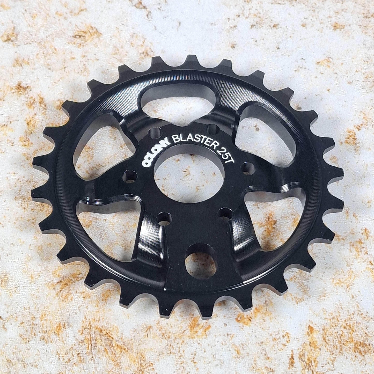 Colony BMX Parts 25T / Black Colony Chris James Blaster 3D Sprocket