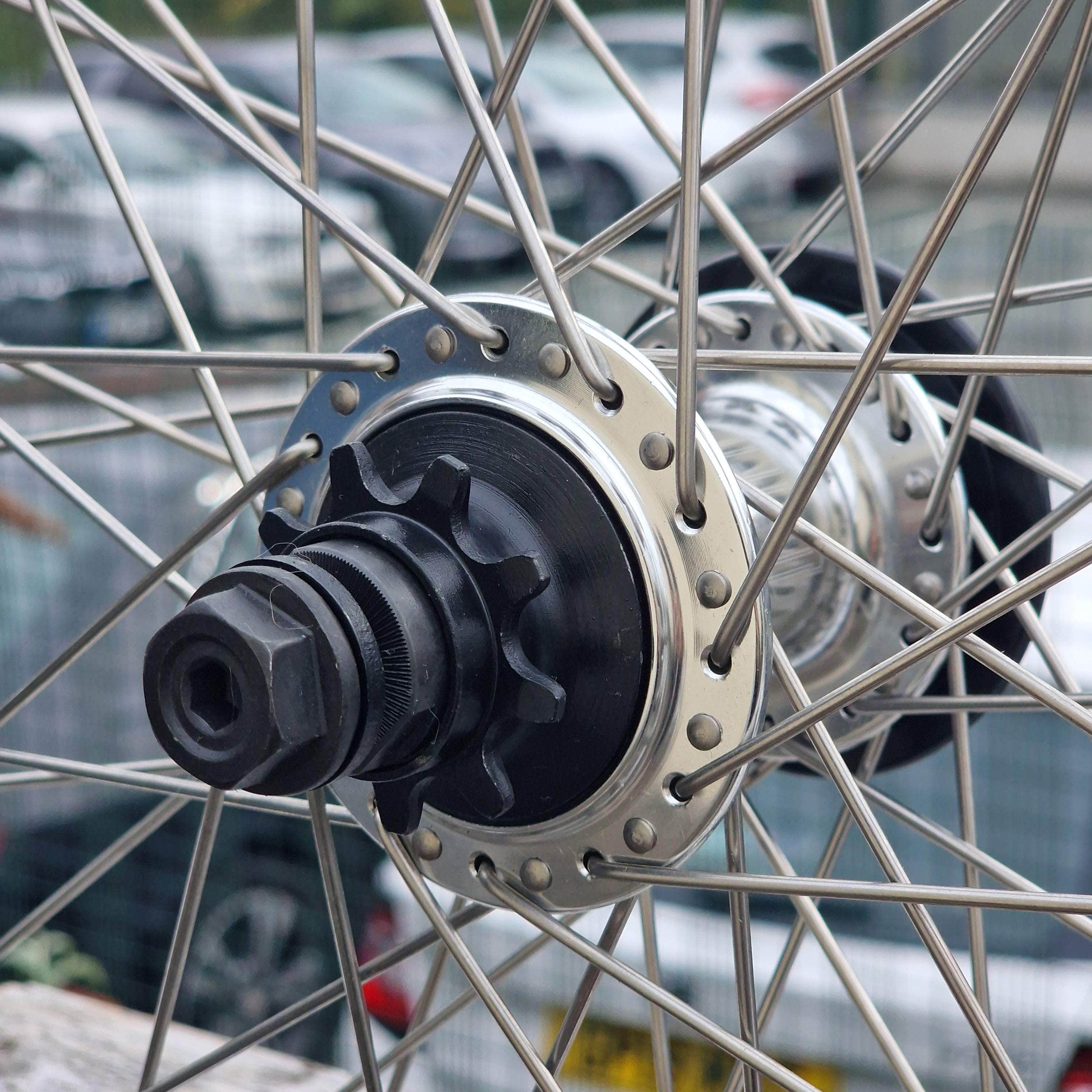 Colony Contour BMX Wheelset Chrome | Alans BMX