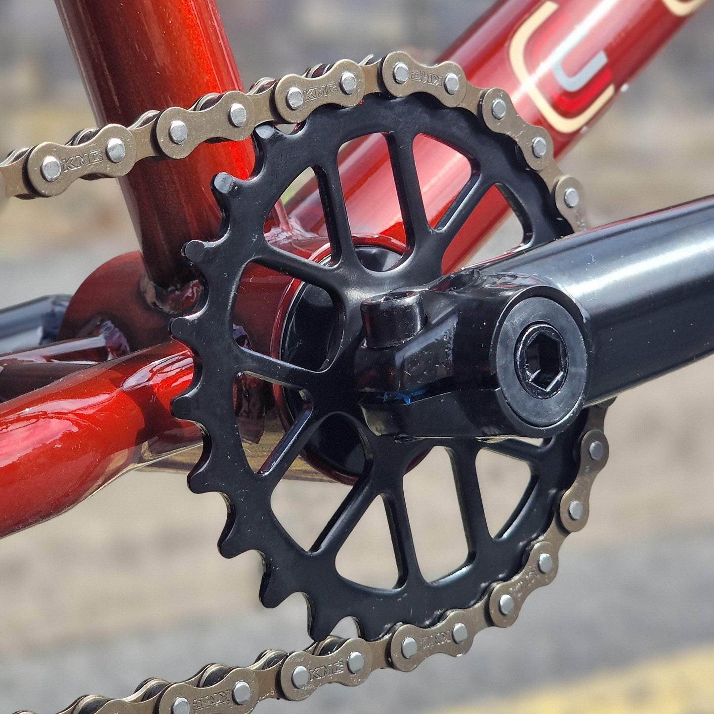 Colony BMX Bikes Clear Red / 20.75 Colony Emerge 20.75" TT Bike Clear Red