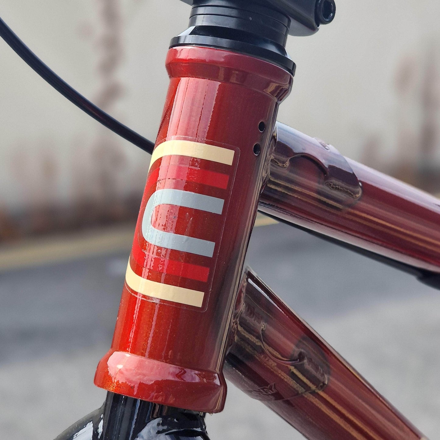 Colony BMX Bikes Clear Red / 20.75 Colony Emerge 20.75" TT Bike Clear Red