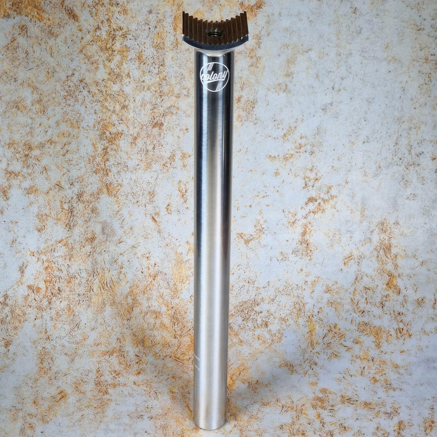 Colony BMX Flatland Polished Colony Exon 330mm Long Pivotal Seatpost Black