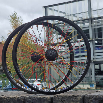 Colony BMX Parts Rasta Colony G-Sport Rasta Custom Built Wheelset Pair