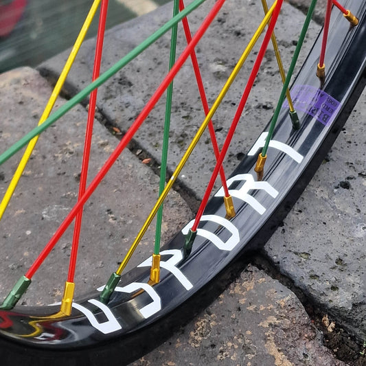 Colony BMX Parts Rasta Colony G-Sport Rasta Custom Built Wheelset Pair