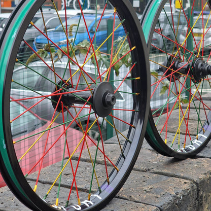 Colony BMX Parts Rasta Colony G-Sport Rasta Custom Built Wheelset Pair
