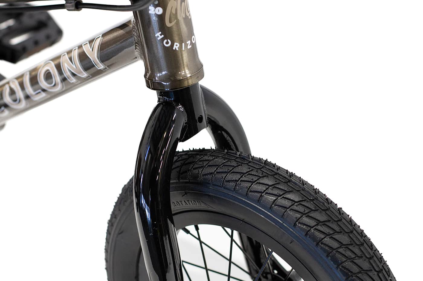 Colony BMX Bikes Colony Horizon 12 Inch Bike Clear Black