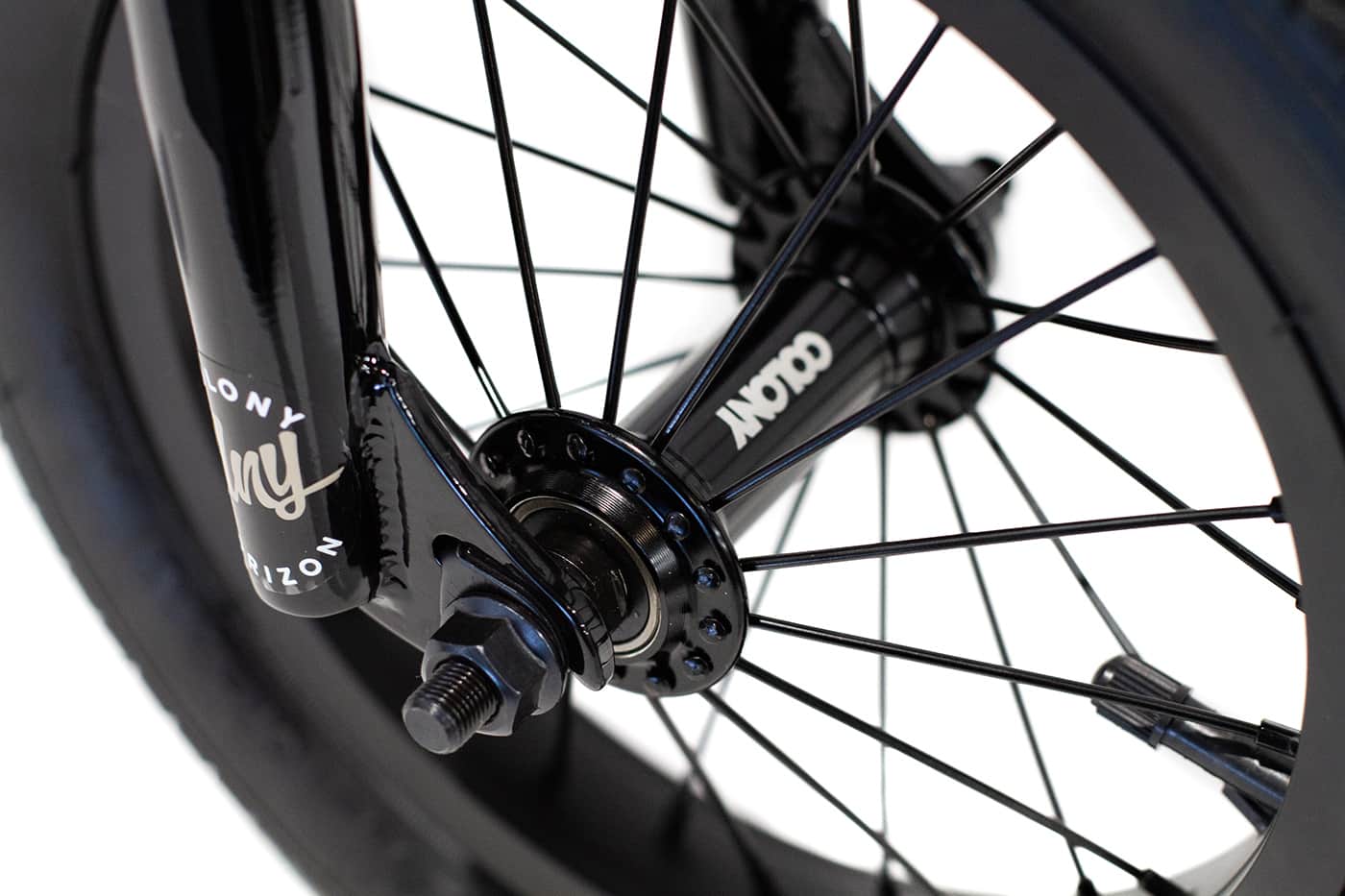 Colony BMX Bikes Colony Horizon 12 Inch Bike Clear Black