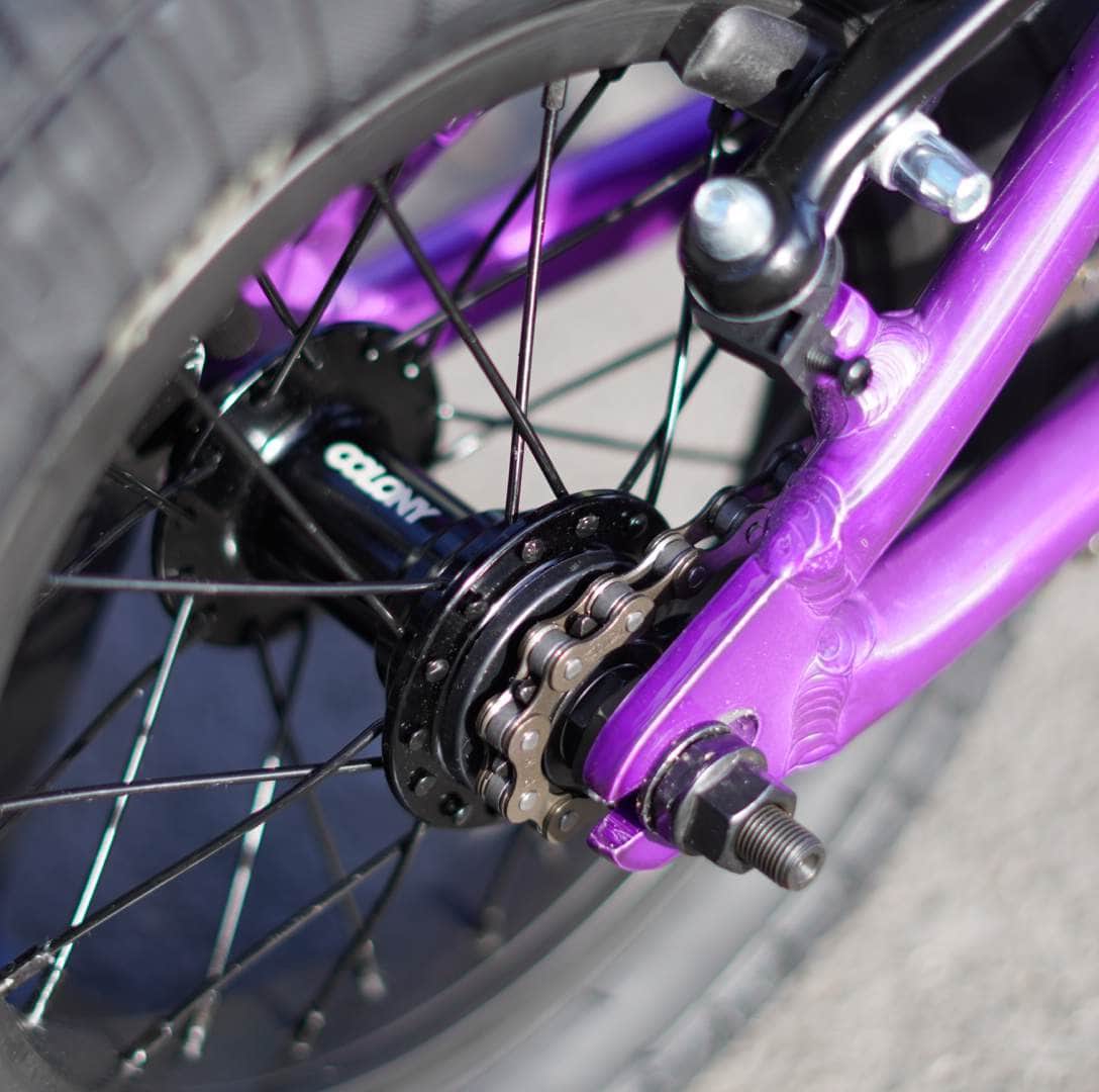 Colony BMX Bikes Colony Horizon 12 Inch Bike Clear Purple