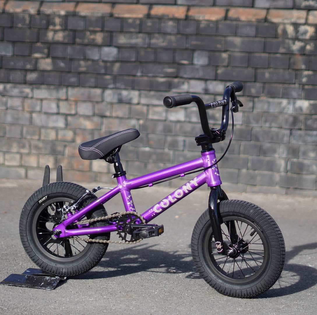 Colony BMX Bikes Colony Horizon 12 Inch Bike Clear Purple