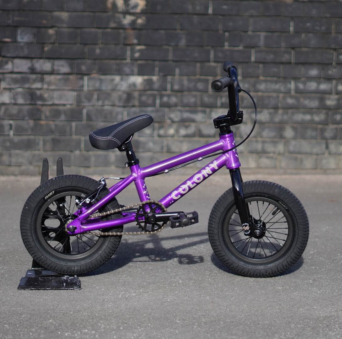 Colony BMX Bikes Colony Horizon 12 Inch Bike Clear Purple