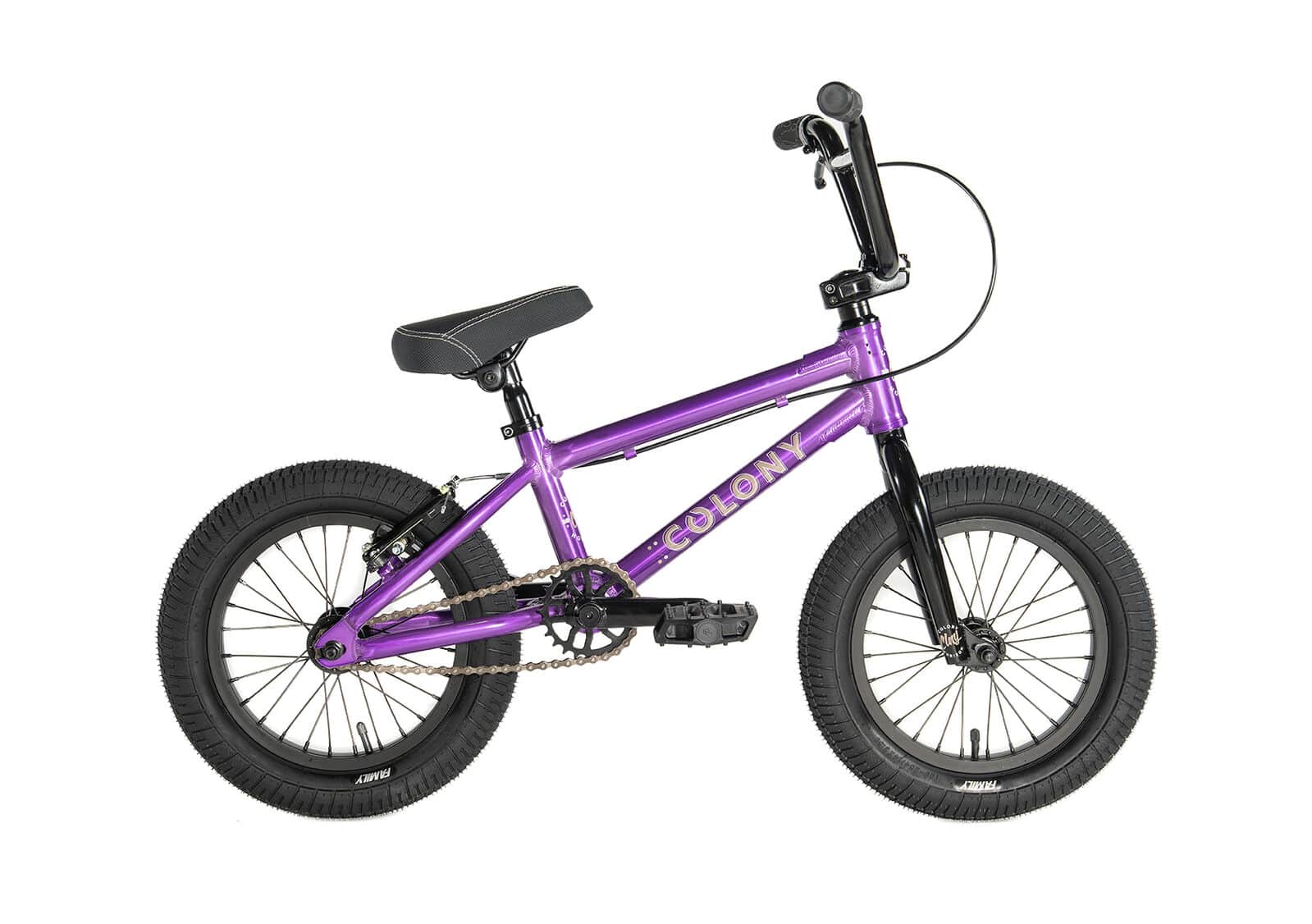 Colony BMX Bikes Colony Horizon 14 Inch Bike Clear Purple
