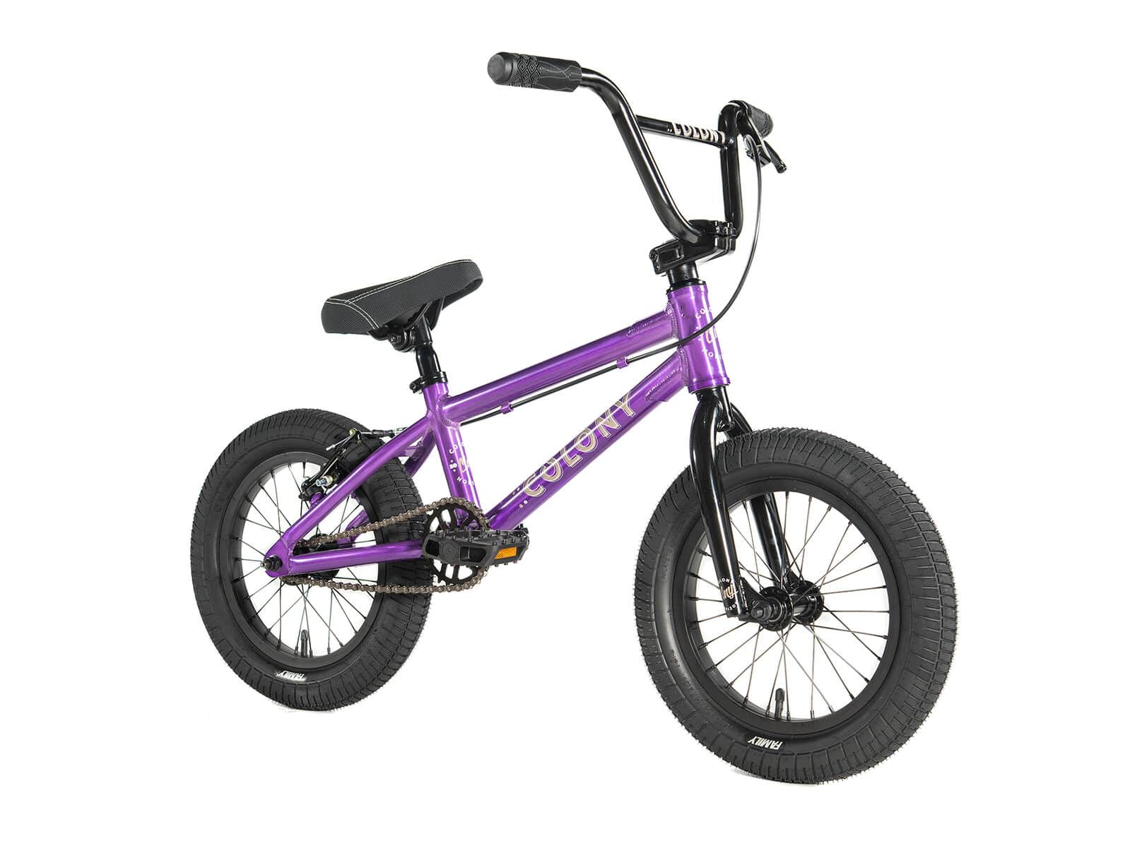 Colony BMX Bikes Colony Horizon 14 Inch Bike Clear Purple