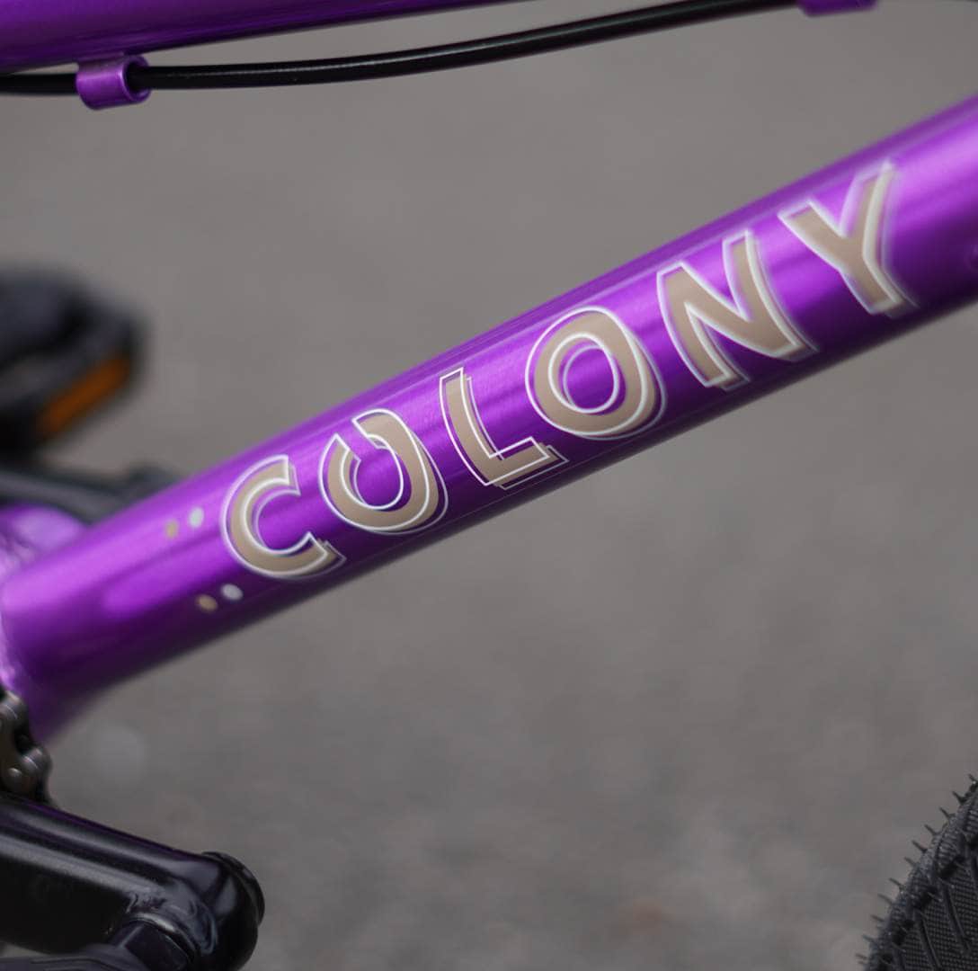 Colony BMX Bikes Colony Horizon 14 Inch Bike Clear Purple