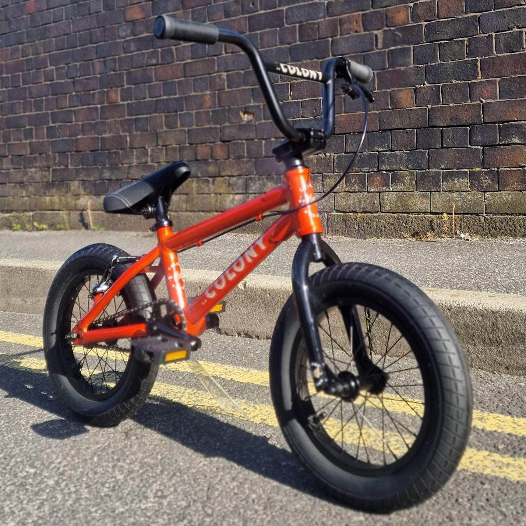Colony BMX Bikes Colony Horizon 14 Inch Bike Gloss Clear Orange