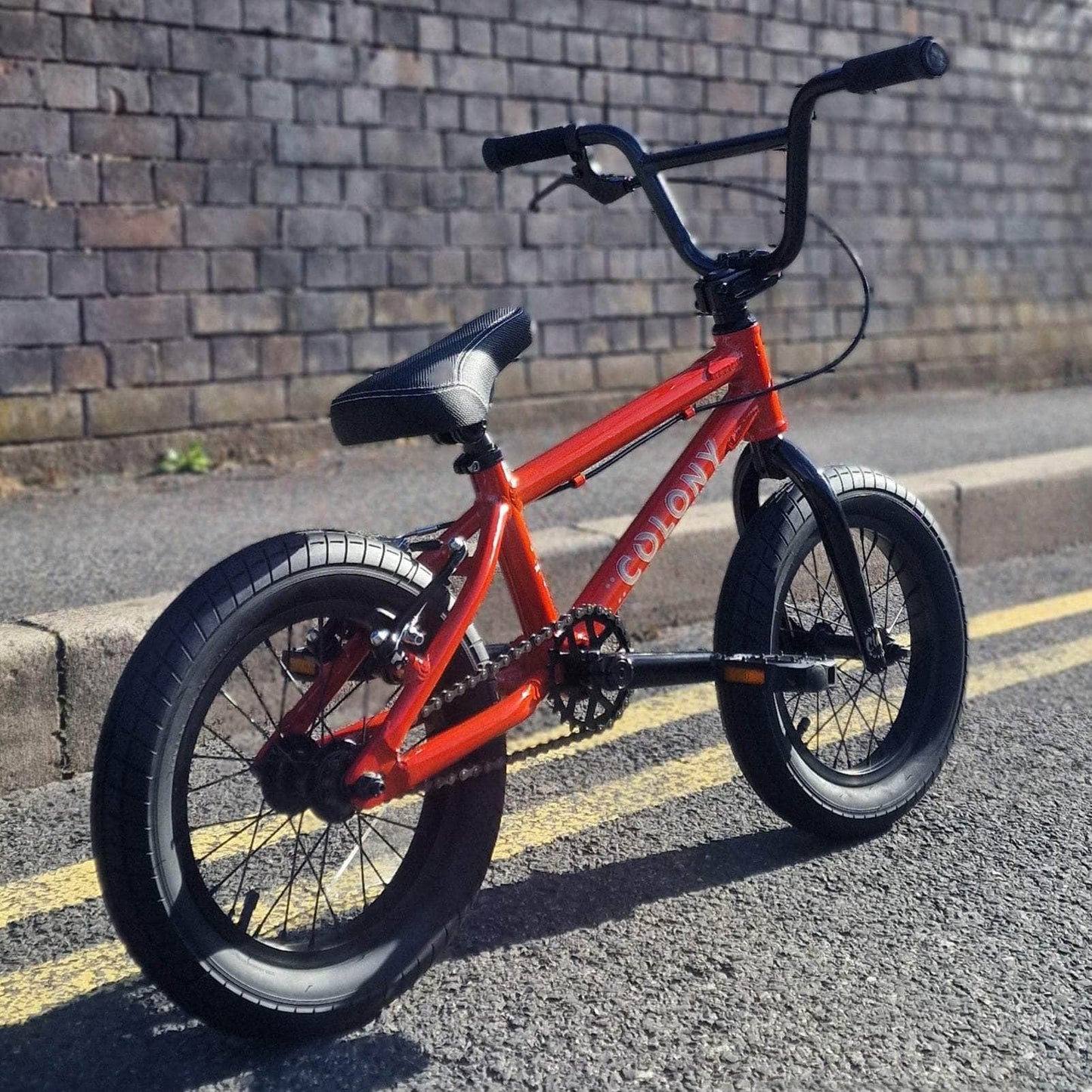 Colony BMX Bikes Colony Horizon 14 Inch Bike Gloss Clear Orange