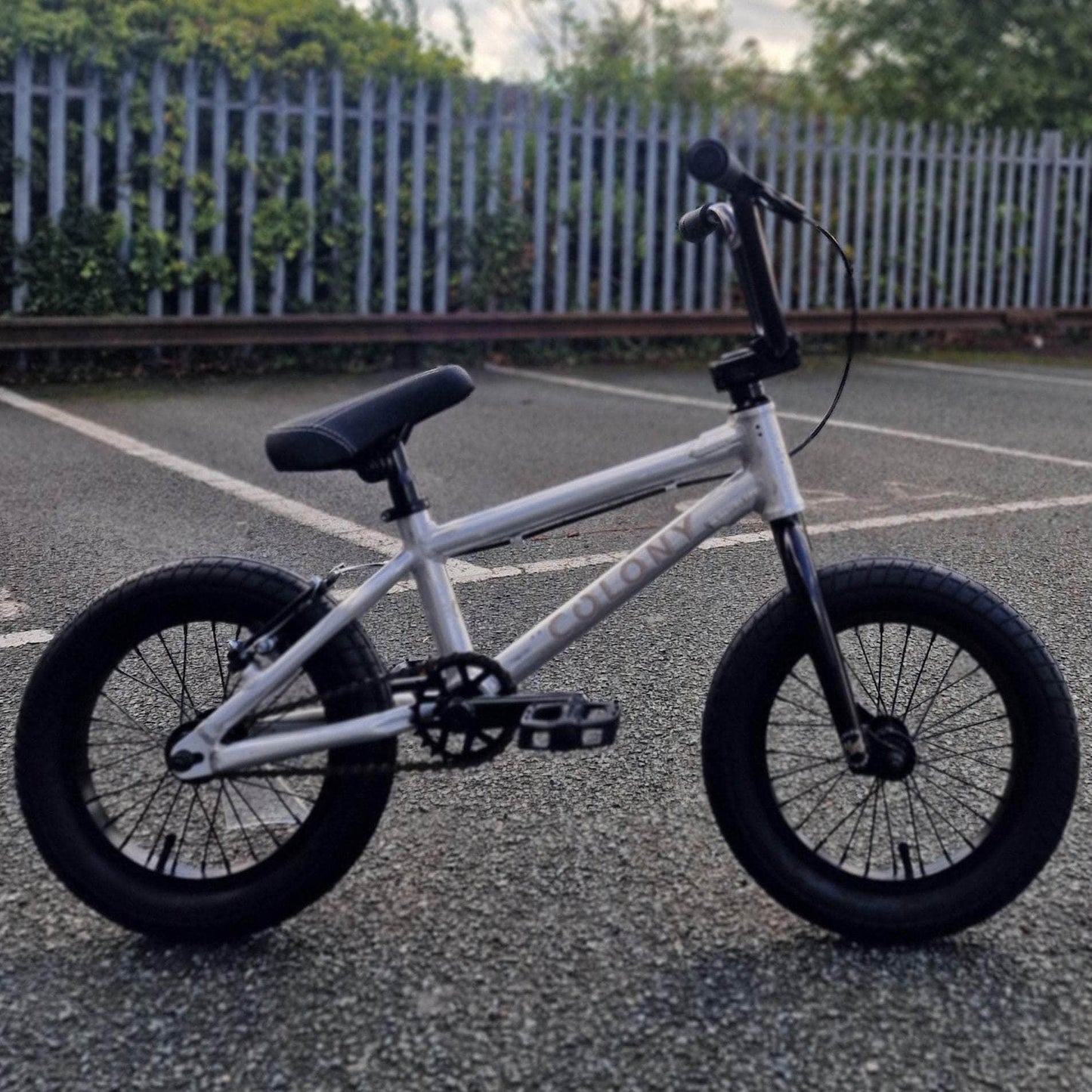 Colony BMX Bikes Colony Horizon 14 Inch Bike Gloss Clear Polished