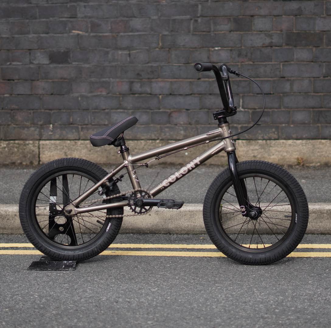 Colony BMX Bikes Colony Horizon 16 Inch Bike Gloss Clear Black