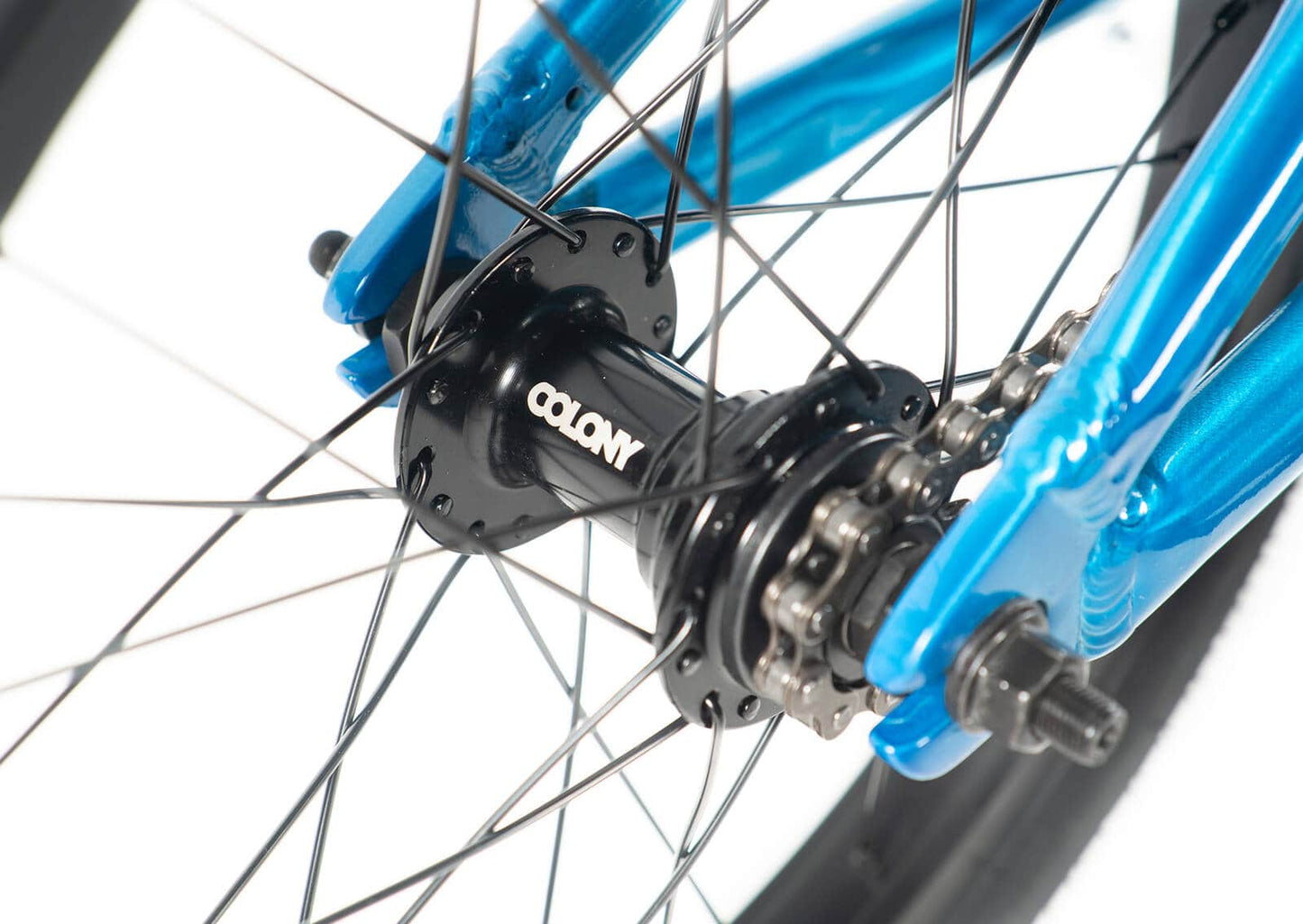 Colony BMX Bikes Colony Horizon 16 Inch Bike Gloss Clear Blue