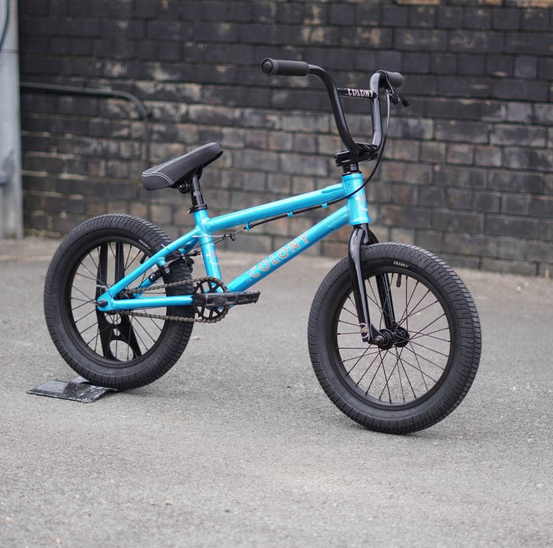 Colony BMX Bikes Colony Horizon 16 Inch Bike Gloss Clear Blue