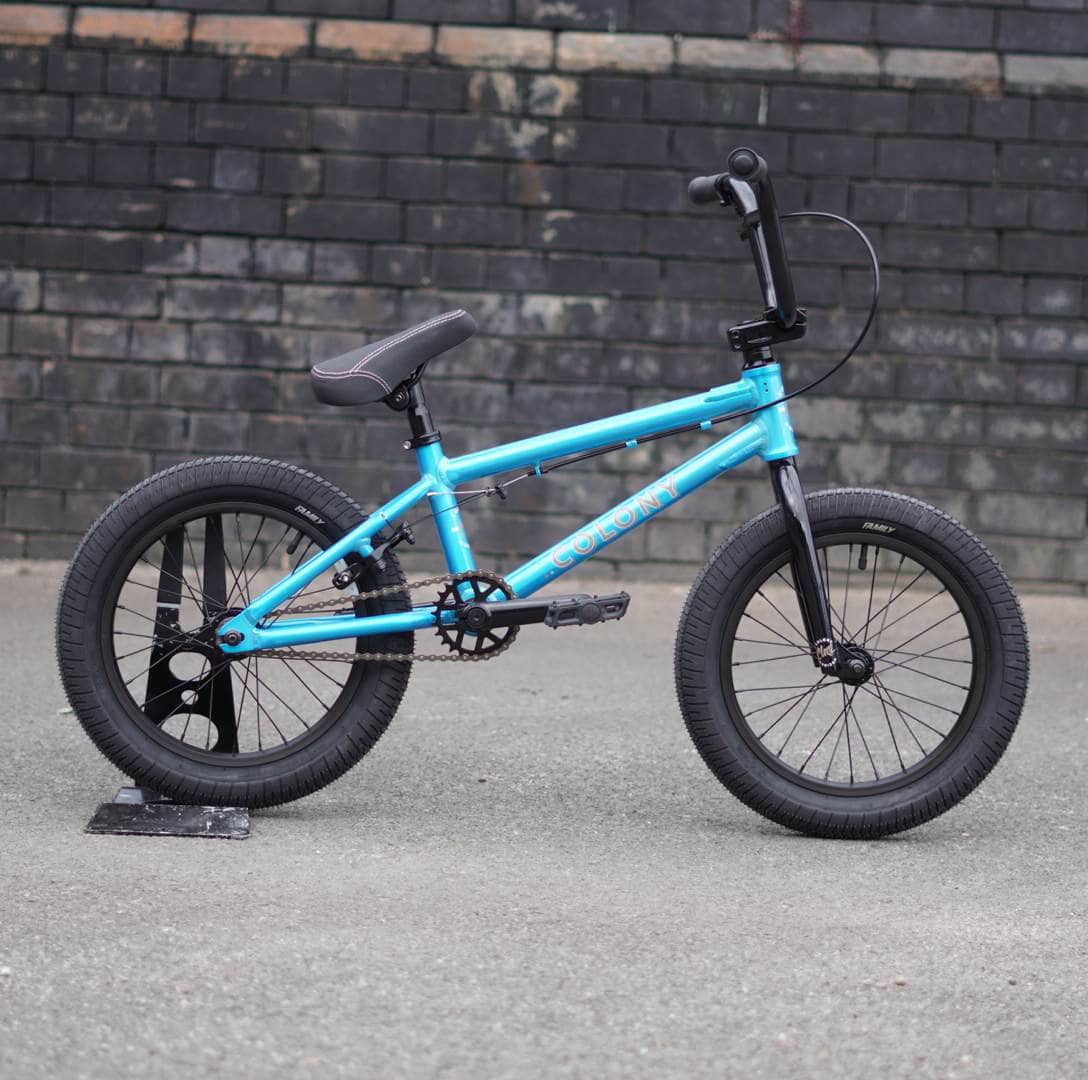 Colony BMX Bikes Colony Horizon 16 Inch Bike Gloss Clear Blue