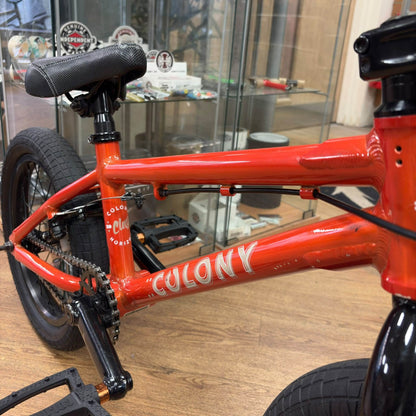 Colony BMX Bikes Gloss Clear Orange Colony Horizon 16 Inch Bike Gloss Clear Orange Used