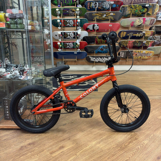 Colony BMX Bikes Gloss Clear Orange Colony Horizon 16 Inch Bike Gloss Clear Orange Used