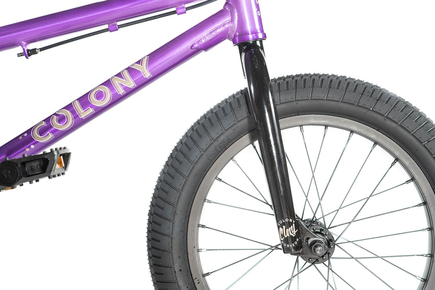 Colony BMX Bikes Colony Horizon 16 Inch Bike Gloss Clear Purple