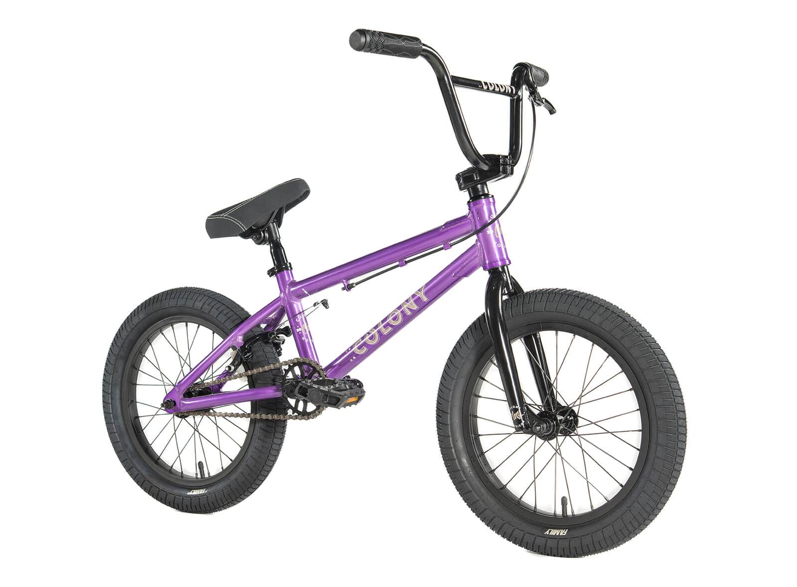 Colony BMX Bikes Colony Horizon 16 Inch Bike Gloss Clear Purple