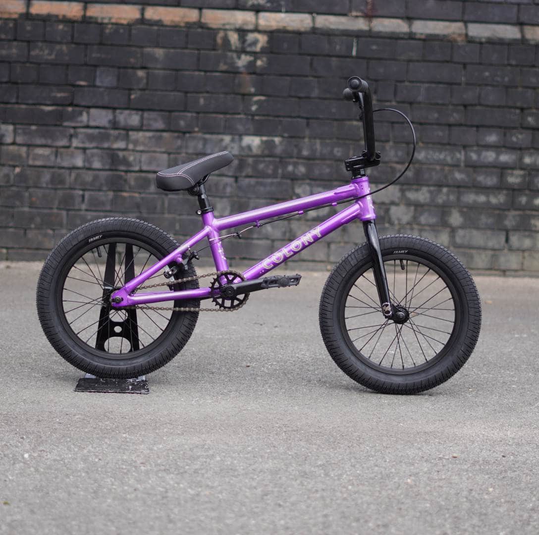 Colony BMX Bikes Colony Horizon 16 Inch Bike Gloss Clear Purple