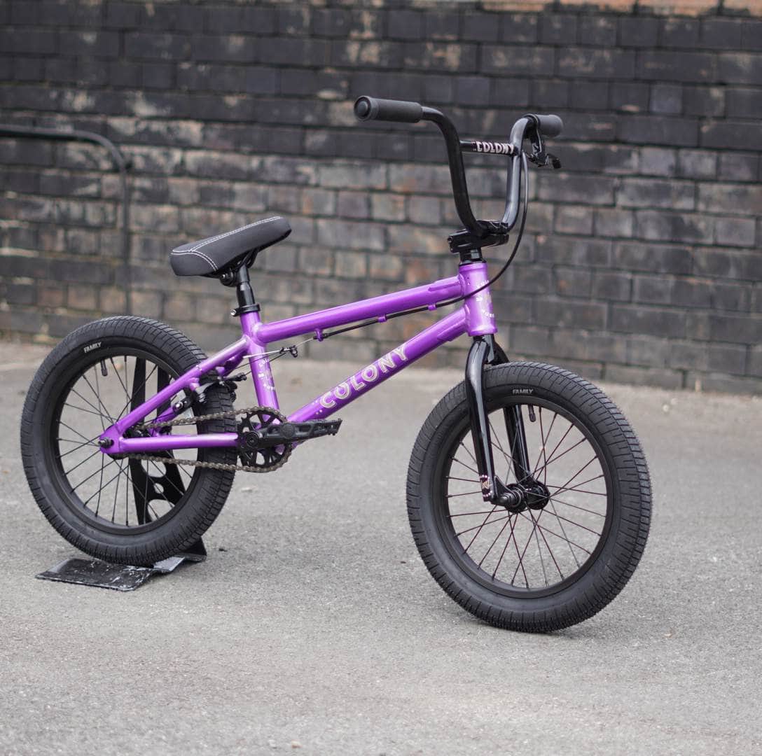 Colony BMX Bikes Colony Horizon 16 Inch Bike Gloss Clear Purple