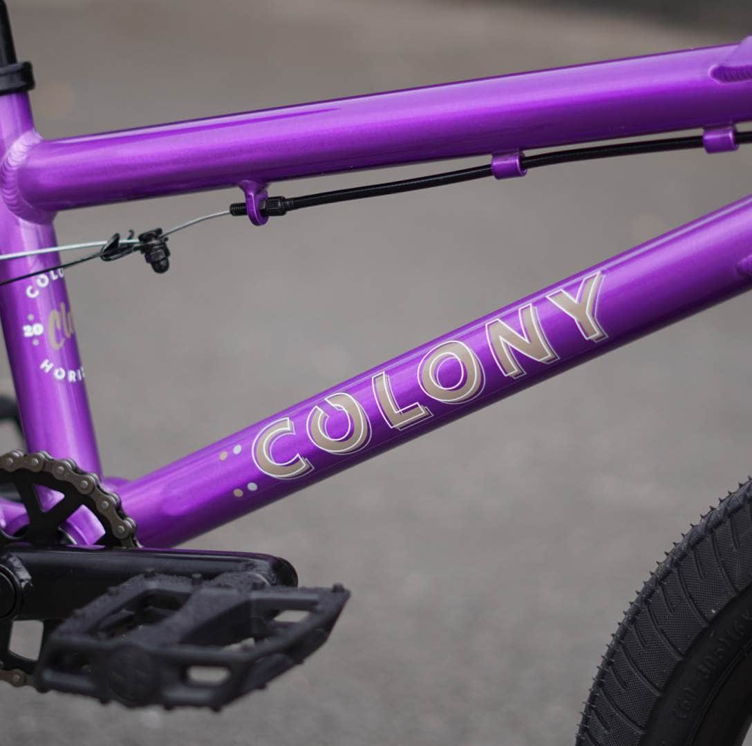 Colony BMX Bikes Colony Horizon 16 Inch Bike Gloss Clear Purple