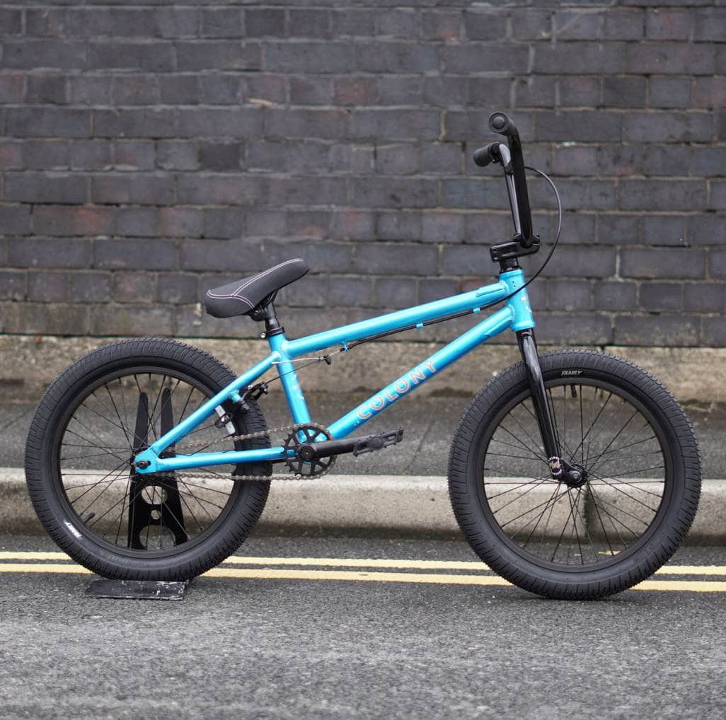 Colony BMX Bikes Colony Horizon 18 Inch Bike Gloss Clear Blue