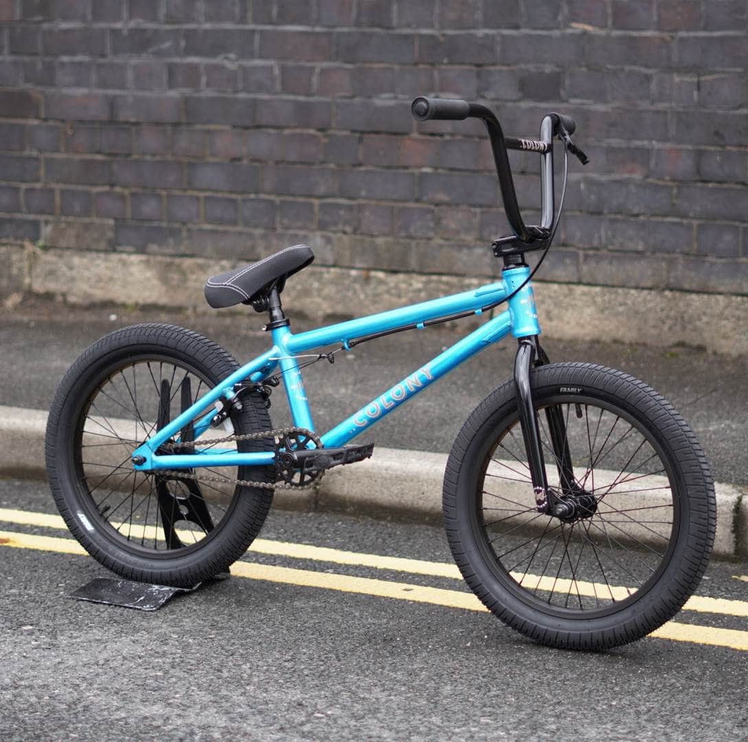 Colony BMX Bikes Colony Horizon 18 Inch Bike Gloss Clear Blue