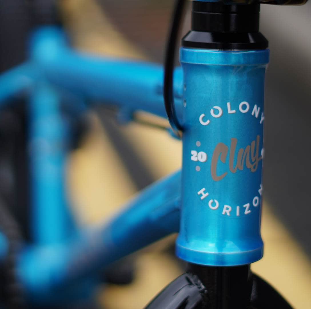 Colony BMX Bikes Colony Horizon 18 Inch Bike Gloss Clear Blue