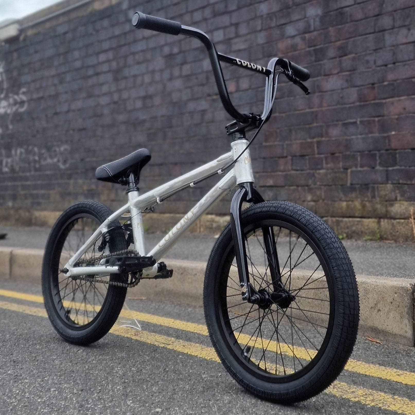 Colony BMX Bikes Colony Horizon 18 Inch Bike Gloss Clear Polished