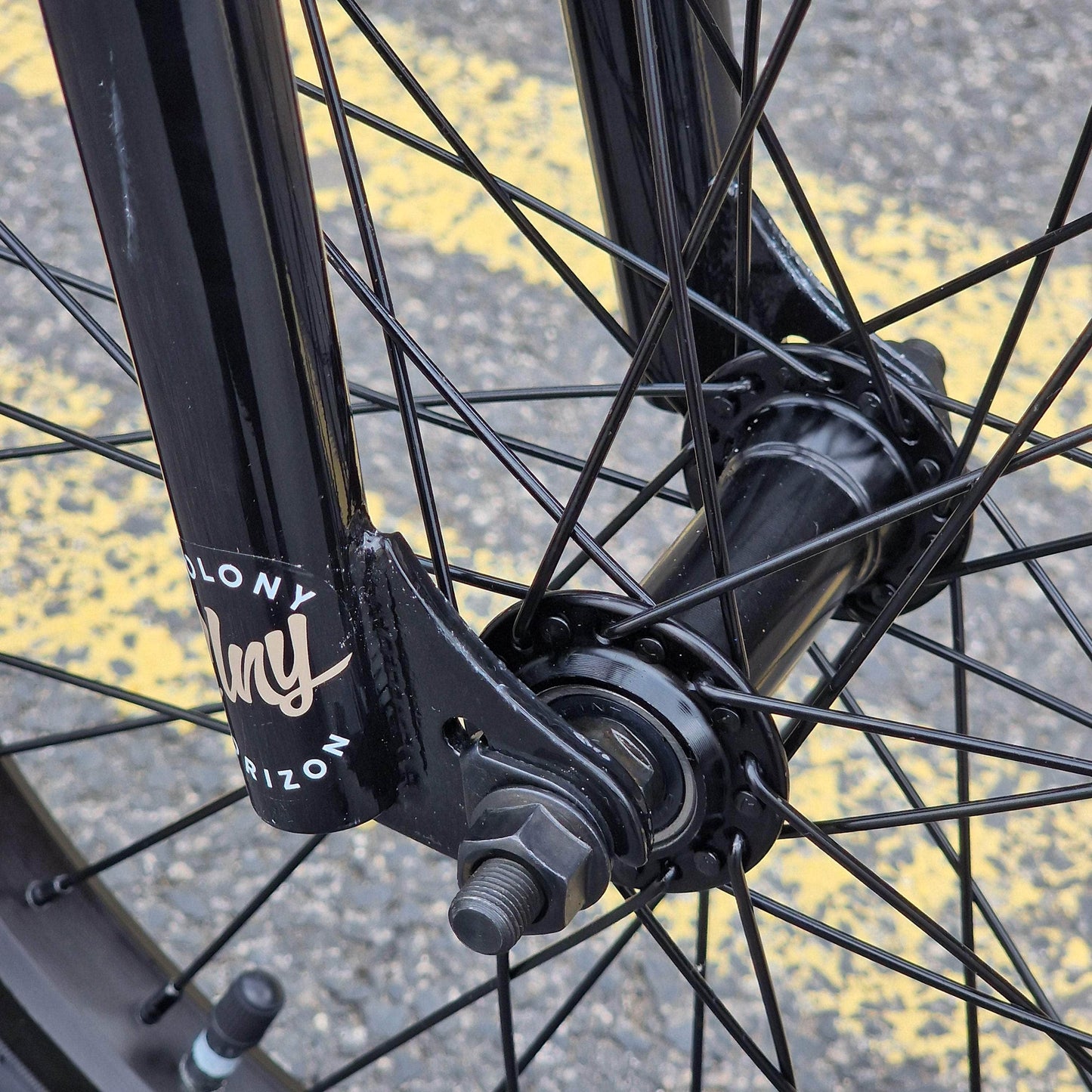 Colony BMX Bikes Colony Horizon 18 Inch Bike Gloss Clear Polished