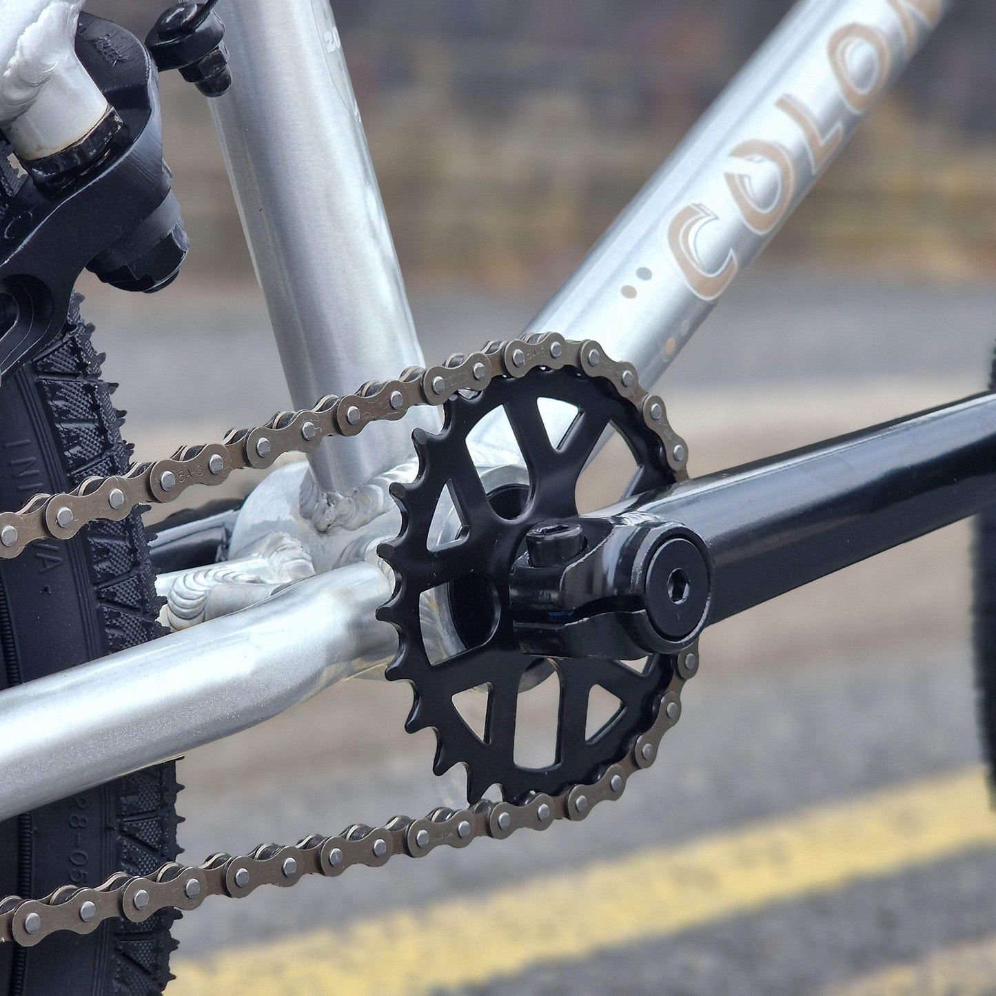 Colony BMX Bikes Colony Horizon 18 Inch Bike Gloss Clear Polished