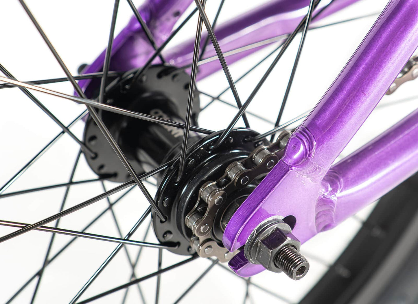 Colony BMX Bikes Colony Horizon 18 Inch Bike Gloss Clear Purple