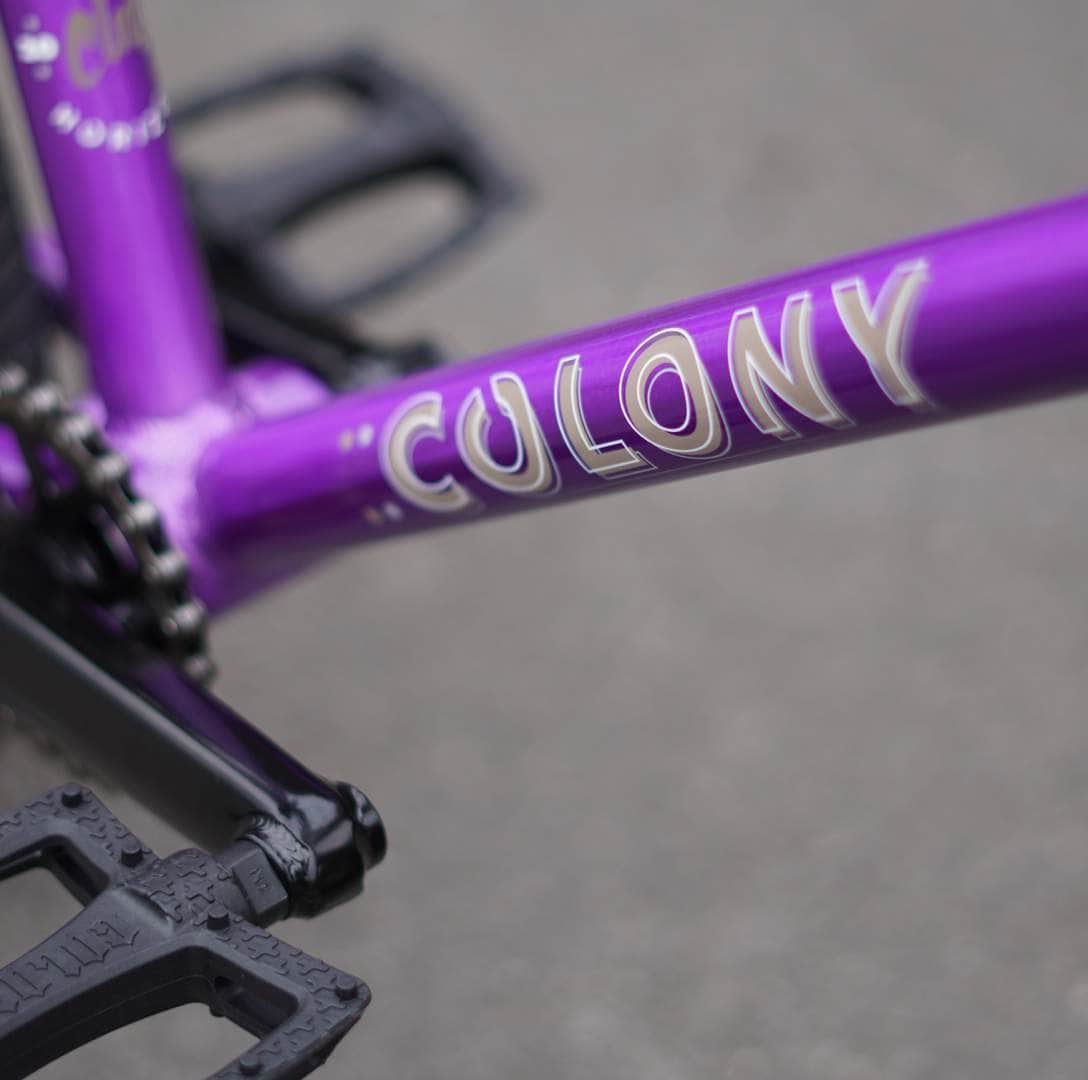 Colony BMX Bikes Colony Horizon 18 Inch Bike Gloss Clear Purple
