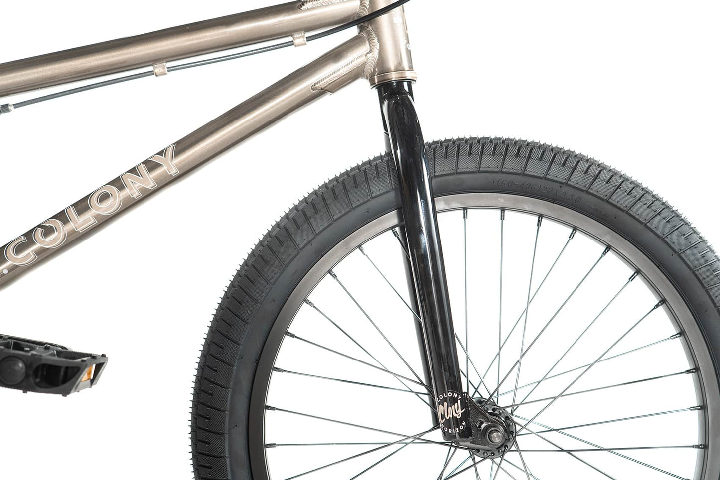 Colony BMX Bikes Colony Horizon 20 Inch Bike Gloss Clear Black