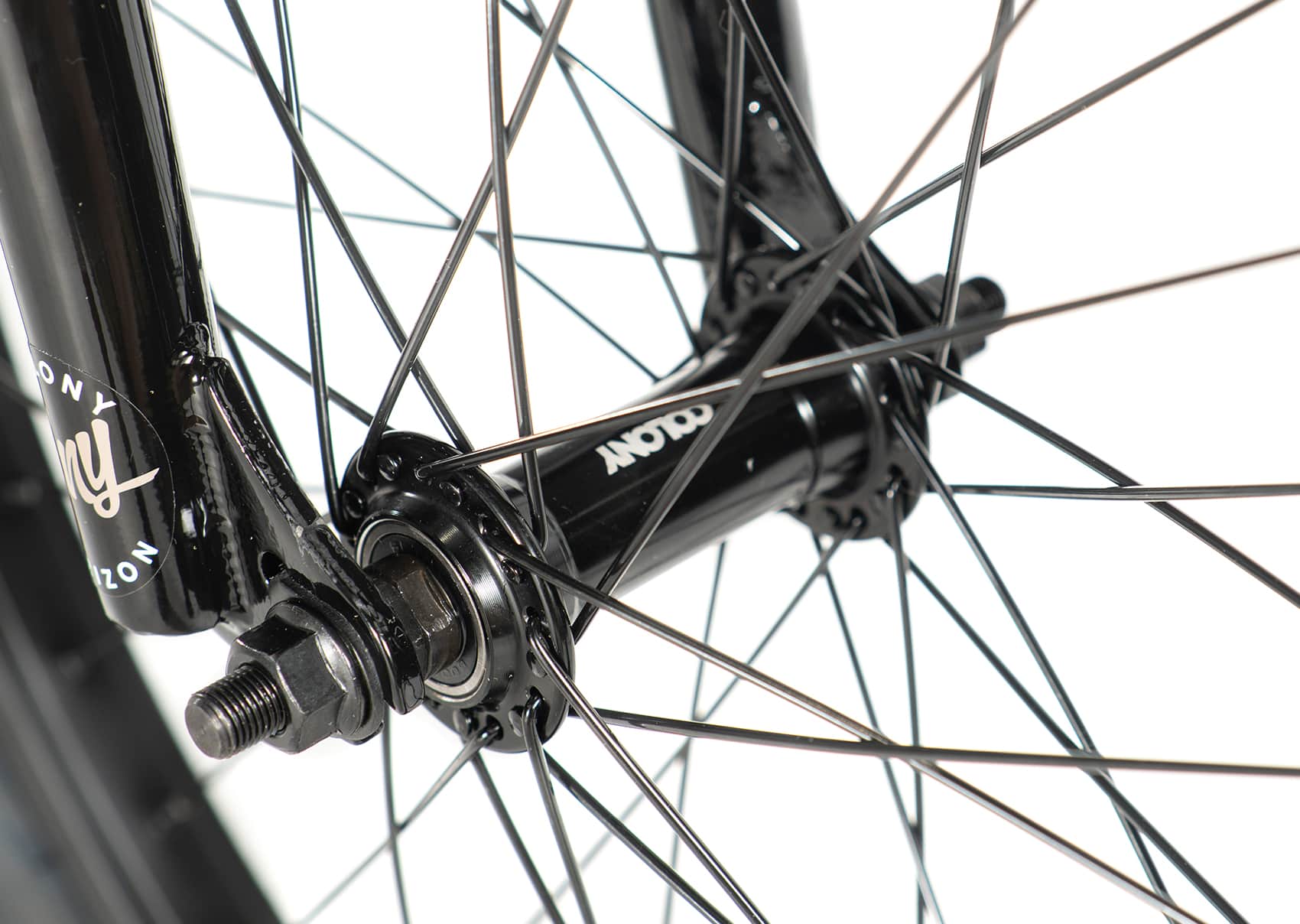 Colony Horizon 20 Inch BMX Bike Gloss Clear Black | Alans BMX