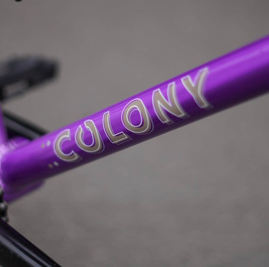 Colony BMX Bikes Colony Horizon 20 Inch Bike Gloss Clear Purple