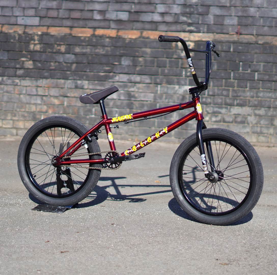 Colony BMX Bikes Clear Red / 21 Colony Injustice 21" TT Complete Bike Clear Red