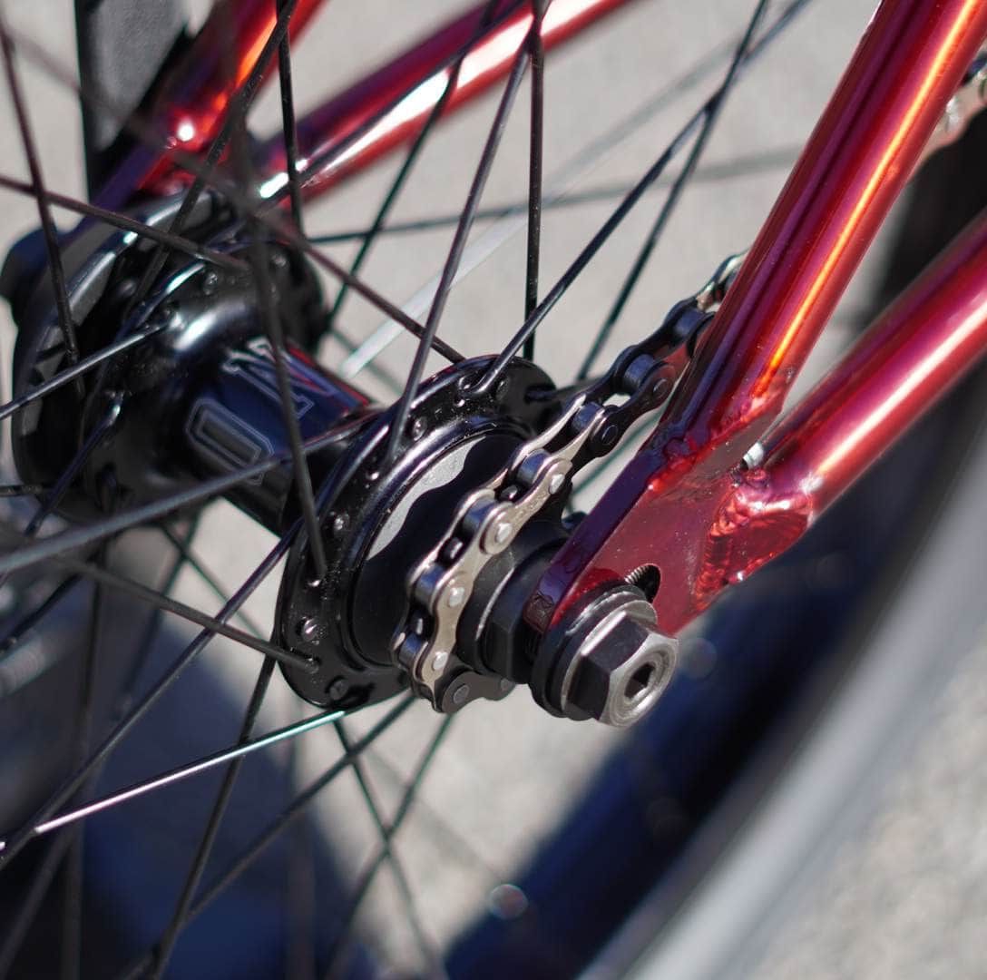 Colony BMX Bikes Clear Red / 21 Colony Injustice 21" TT Complete Bike Clear Red
