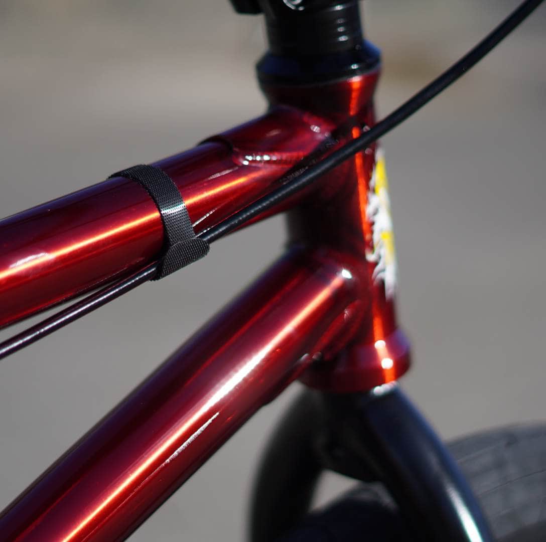 Colony BMX Bikes Clear Red / 21 Colony Injustice 21" TT Complete Bike Clear Red