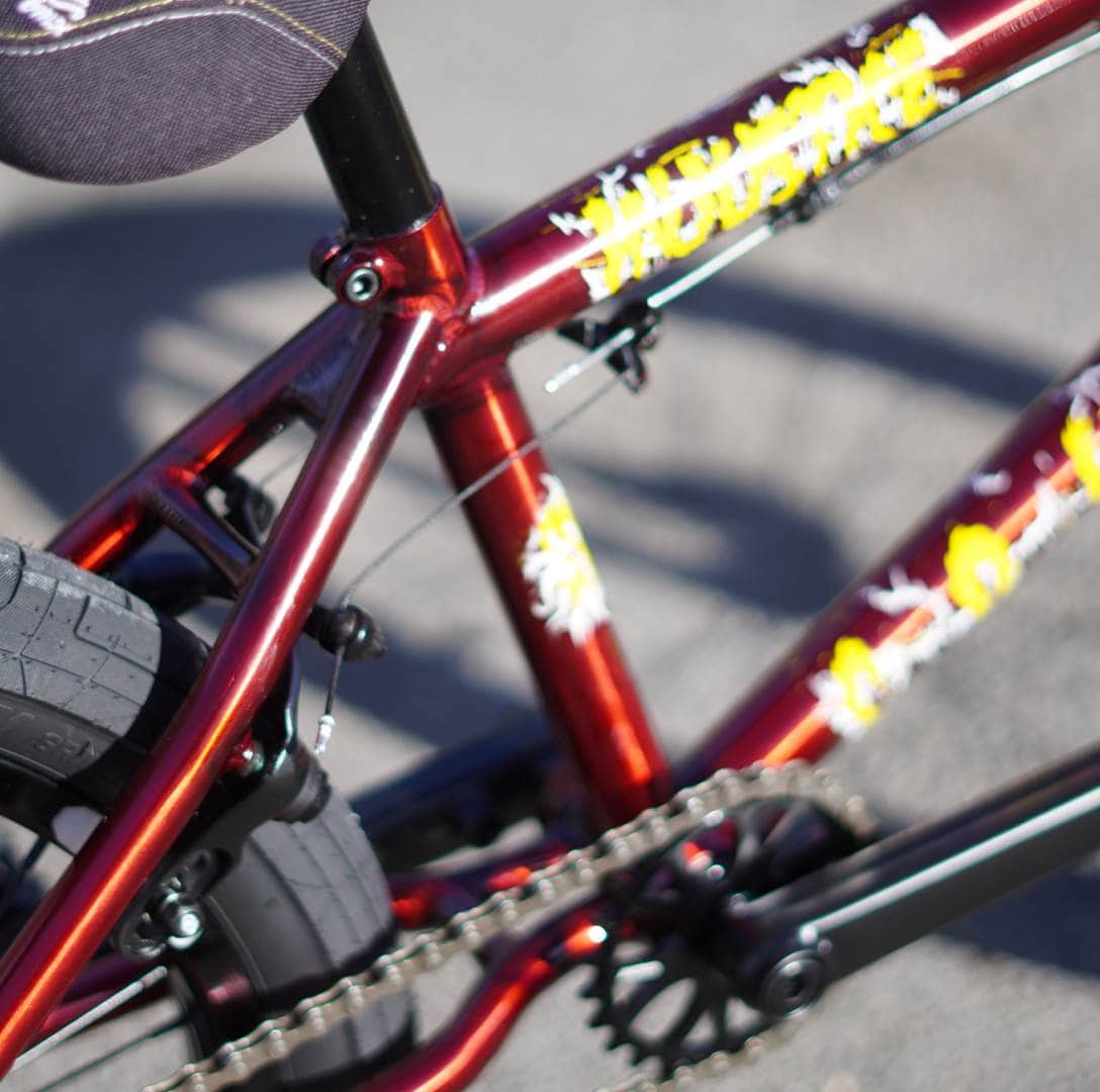 Colony BMX Bikes Clear Red / 21 Colony Injustice 21" TT Complete Bike Clear Red
